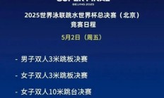 万博体育:全红婵2025北京跳水世界杯总决赛赛程时间 女子10米跳台比赛时间